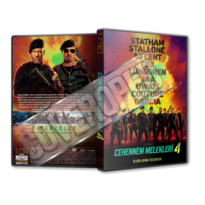 Cehennem Melekleri 4 - Expend4bles - 2023 Türkçe Dvd Cover Tasarımı